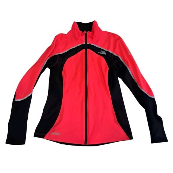 The‎ North Face Flight Series Jacket Women's Medium Red Flashdry Windstop - Picture 1 of 15